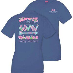 Simply Southern | God is Greater That My Highs and Lows Tee Shirt | Size Medium